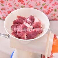 新款绞肉机榨汁机家用小型手动绞肉机手动料理机灌肠机碎肉机跨境