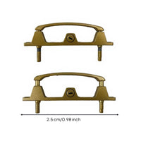 Aluminum mortise lock for sliding doors