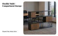 Partition shelving unit utilitarian aesthetic Room Divider Combination Cabinet awayice Furniture for Business Owners, Interior Designers, Public Area, Study