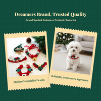 Dog Holiday Cape Soft Cat Scarf Adjustable Pet Costume