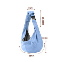 Shoulder Pouch Carrier Bag Padded Pet Shoulder Pouch Carrier Hands for kittens  , Walking