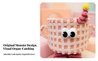 Monster Storage Basket Foldable Cartoon Character Basket Collapsible Design