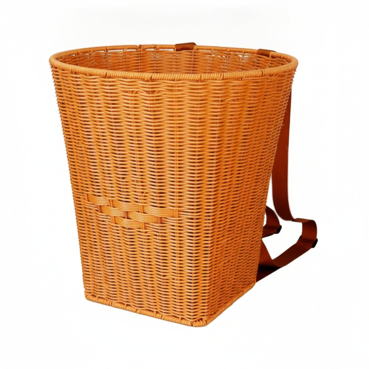 Basket Backpack Wicker Woven Backpack Basket Rustic for Foragers
