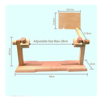 Embroidery Frame Stand Wooden Cross Stitch Frame Holder Hands-Unrestricted