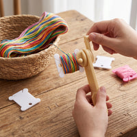 Manual Yarn Ball Winder for Cross Stitch Thread and Wool