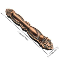 Antique Bronze Drawer Pull, European Design Cabinet Handle, Sturdy Zinc Alloy, Decorative Furniture Hardware, closet, Cupboard, Closet
