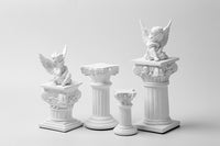 Photo Prop Wedding Decoration Gypsum Statue Photography Decor European Resin Roman Column Resin Sculpture