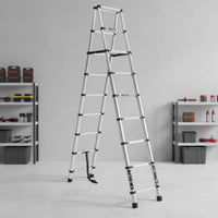Telescoping Ladder Aluminum Folding Ladder Anti-Slip for Diyers