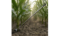 Adjustable Length doubleHead Field Cutter Crescent-Shaped Telescopic Crop Cutter Pointed Blades Corn Cutting Tool Slim Shaft for Farmers