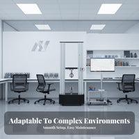 Electronic Tensile Tester Scientific Grade Universal Testing Machine High Precision Computer Managed Load Tester for Lab Technicians, Engineers