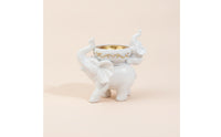 Decorative Elephant Incense Burner Tabletop Elephant Incense Holder Decor Long-Lasting for Meditation