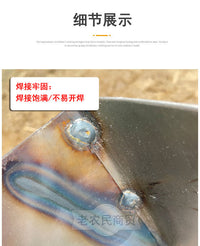 矿山簸箕环卫防风铁簸箕挖土方铁畚斗清洁室外工具厂矿清扫工具