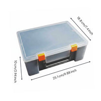 1/64 Figure Display Case Large Capacity Foam Display Case Rigid cover Small Figurine Box for Collectors
