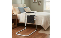 Elderly Bed Grab Bar Non-Slip Grip Bed Standing Aid Bedside Grab Bar Easy Installation Under Mattress Support Rail Universal Fit