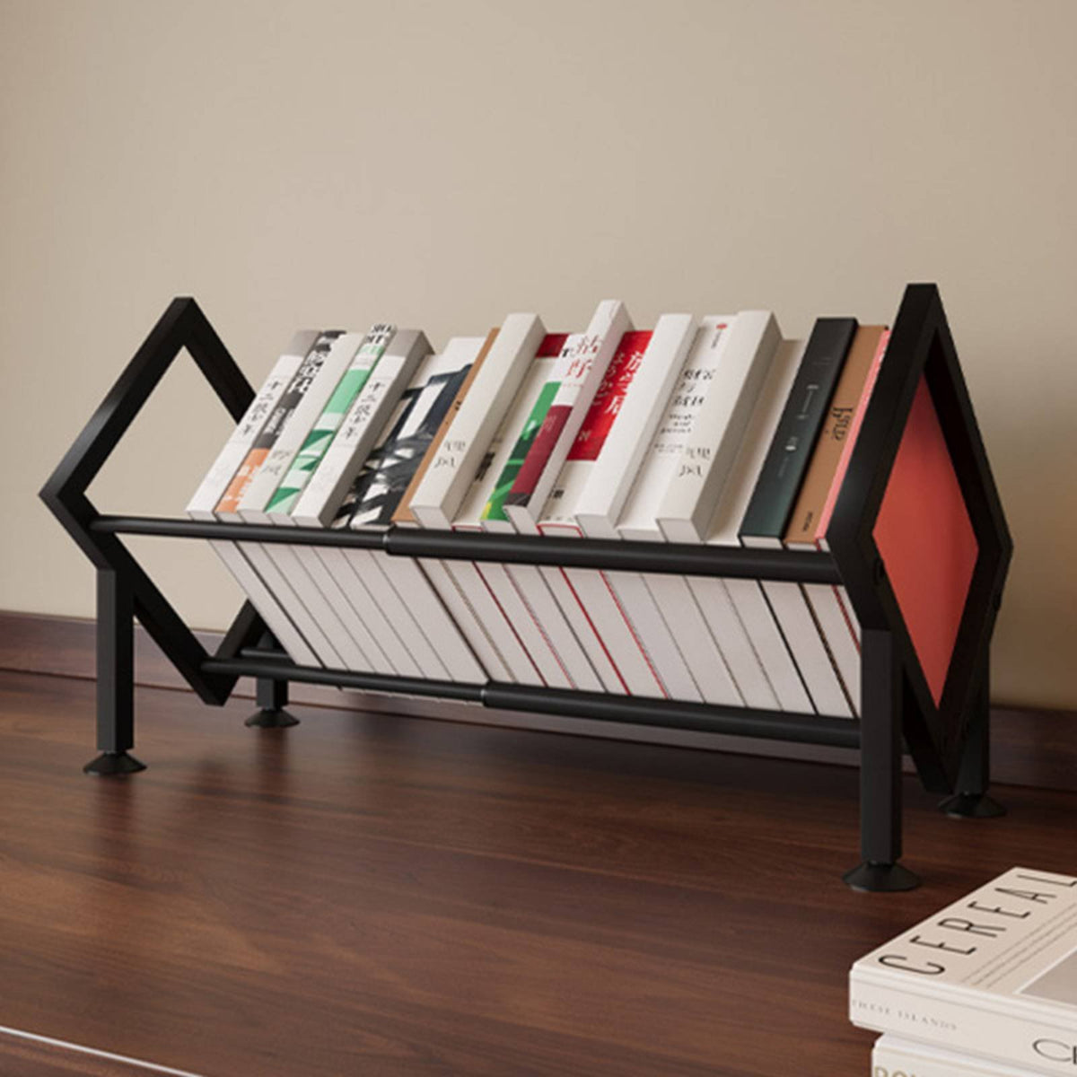 2-Tier desktop rack Saving Desktop Shelf Sturdy Construction for Parents