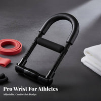 Adjustable Wrist Strengthener Sturdy Duty Construction Adjustable Forearm Strengthener Wrist Exerciser Portable & Lightweight