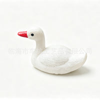 Floating Simulation White Swan Ornament Outdoor Pond Pool Decoration Garden Landscape Plastic Fake White