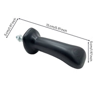 Digger Handle with Mounting Stem Scratch Resistant Digger Joystick Handle Tapered Equipment Parts for Machine Users