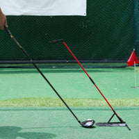 Golf Practice Aid with Head-Stability Loop Easy to Use Golf Swing Practice Tool Ergonomic for Golfers