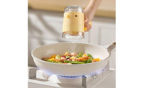 Moisture-Proof Press Type Seasoning Dispenser Precise Measurement Press-Type Seasoning Dispenser Single-Hand Operation for Elderly
