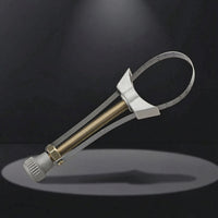 Metal Oil Filter Wrench with Adjustable Band Sturdy Belt-Type Oil Filter Wrench Handy Compact for Mechanics
