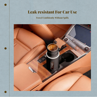 Portable car kettle, temp control