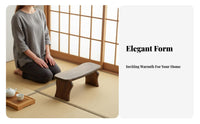 Meditation Kneeling Bench Japanese Design Seiza Bench Lightweight