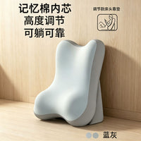 Multifunctional Neck and Waist Support Cushion for Bed, Sofa, and Office