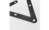 6 Pieces 9-Ball Template Rack Sheets Extremely Thin Standard Pool Rack Sheets Reusable for Tournaments, Game Rooms