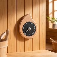 Sauna Thermometer Analog Meter Compact for Bathhouses