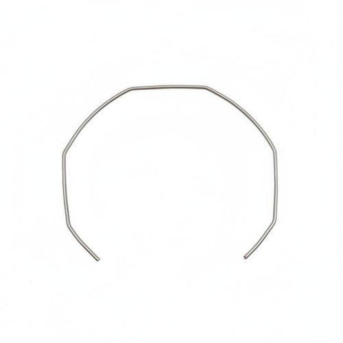 1 Piece Coffee Machine Clip Portafilter Basket Retainer Stainless Steel Replacement Secure Fit Easy Installation Suitable for Home Baristas