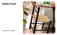 Bobbin Leg Chair Modern Design Household Furniture Ergonomic Backrest for Adults
