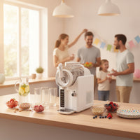 Slushie Machine Countertop Slush Machine Compact Slush Machine with Drip Tray for Hosts, Home Kitchen, Parties, Cafes