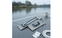 Ultralight Raft Fishing Rod Holder Multifunction Aluminum Fishing Rod Bracket Long Cast Stable for Lure Anglers