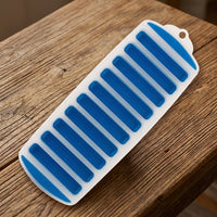 Water Bottle Ice Tray 4-Pack for Sports Drinks, Easy Release Long Bar Shape Bottle Ice Maker, Beverage Ice Mold includes Lid, Removable Lid Tray