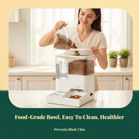 Timed automatic cat feeder