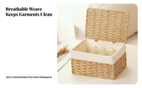 Multicompartment Storage Case Fixed compartments Lidded Compartment Box Space-Saving