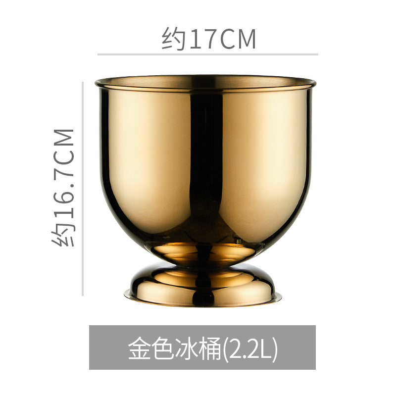 Gold Flat Base L