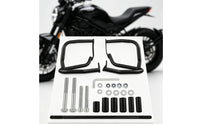 Motorcycle Matte Black Motorcycle Engine Guards Heavy-Duty with Mounting Hardware for Motorcyclists, Riders, Street, Garage