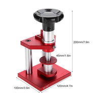Rotary Watch Press Multi Die Set Watch Case Closer Metal Body for Watchmakers, Workbench