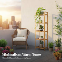 Multi-Tier Plant Stand Floor-Standing Multitier Plant Holder Space Saving adaptable Use for Decorators, Gardeners, Home Corner