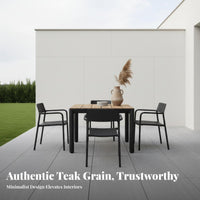 Round End Table Modern Aesthetic Household Furnishing Minimalist Design for Garden