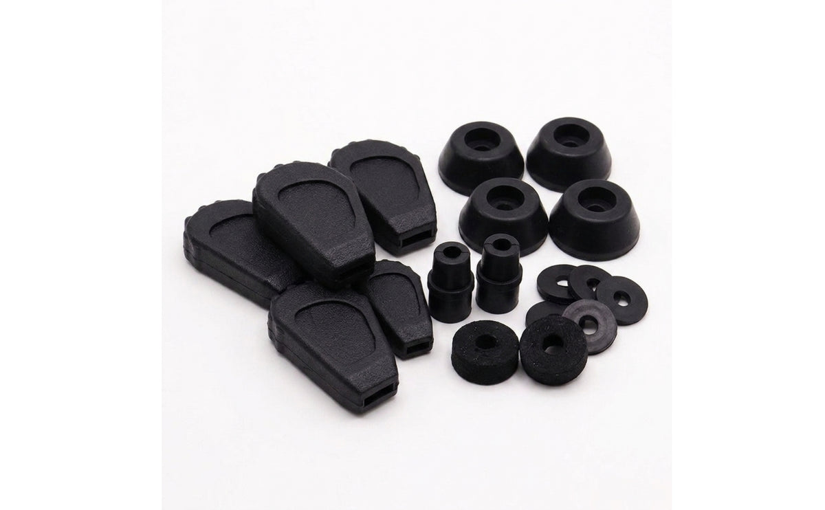 Slip-Resistant Drum Stand Rubber Feet Stable Drum Stand Foot Robust Rubber Feet Shock-Absorbing for Drummers, Percussionists, Live Stage, Recording Studios, Rehearsal Rooms