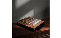 Chess Set with Drawers Glossy Chess Board with Drawers Ornate Chessboard for Collectors
