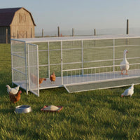 Mesh Chicken Cage Feeding Door Chicken Cage Two Doors