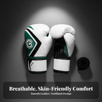 Wrist Support Muay Thai Training Gloves Thickened Padding Muay Thai Gloves Shock Absorbing Combat Sports Gear Long-Lasting PU Leather for Children, Young Adults, Women