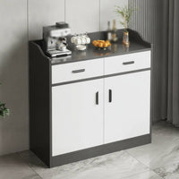 Storage Cabinet Freestanding Floor Storage Cabinet Modern Kitchen Cupboard for Dining Room, Apartment