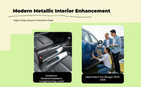Ranger 2023-2025 stainless sill guard