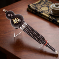 Beginner-Friendly Hulusi with Case Traditional Chinese Hulusi Cultural Chinese Gourd Flute Portable for Classroom