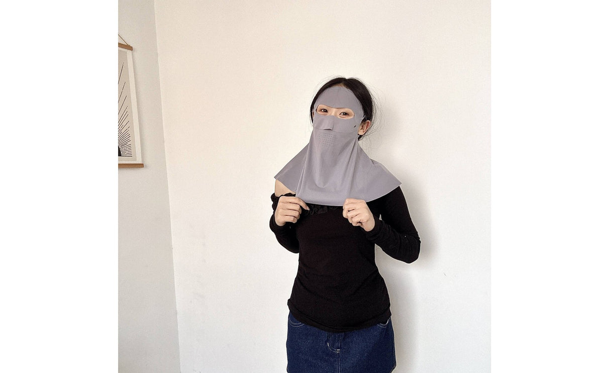 Face Sun Protection Cover Seamless Design Protection Face and Neck Cover Lightweight Sun-Blocking for Cyclists, Driving